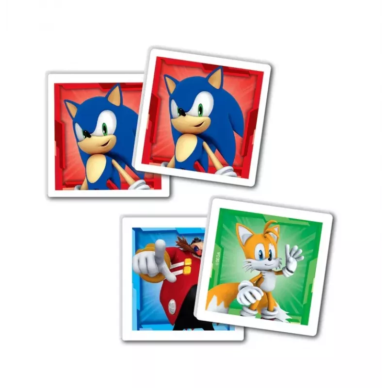 Set educativo Clementoni puzzle, memo y bloques de construcción Sonic 28389