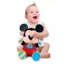 Clementoni Disney Baby Mickey Mouse Peluche Interactivo, enseña y abraza, idioma polaco 50131