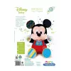 Clementoni Disney Baby Mickey Mouse Peluche Interactivo, enseña y abraza, idioma polaco 50131