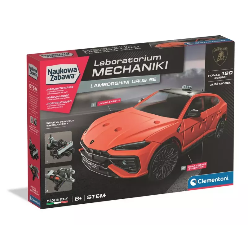 Clementoni Science & Play Laboratorio de Mecánica: Lamborghini Urus 50246