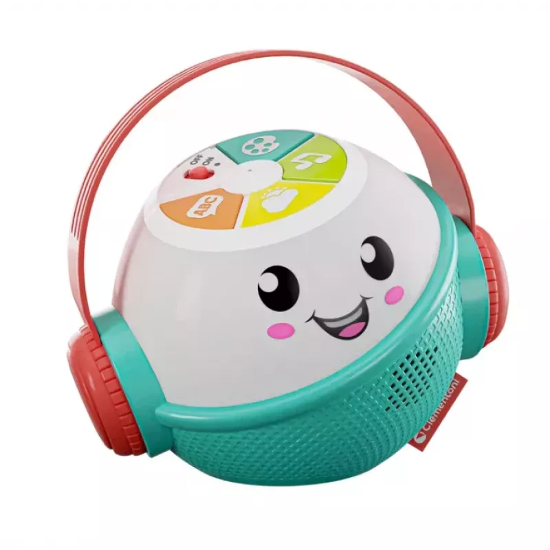 Clementoni DIXI Bola de Música Interactiva con Micrófono (idioma polaco) 50800