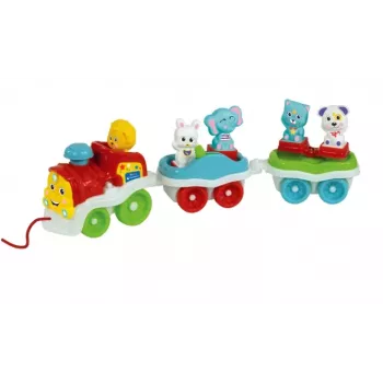 Clementoni Tren de Animales Interactivo Idioma Polaco 50802