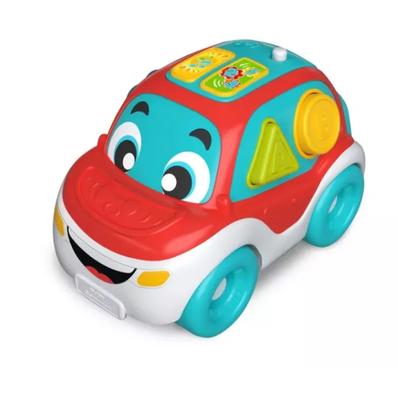 Clementoni Coche Interactivo Clasificador de Formas y Colores (Polaco e Inglés) 50808