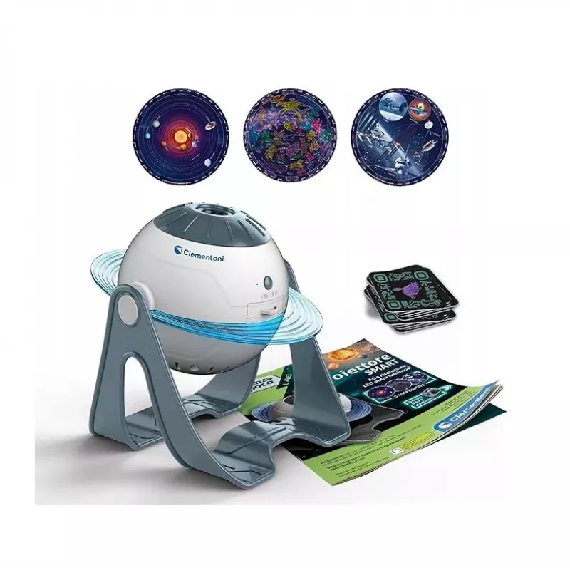 Clementoni Proyector de Planetario Interactivo Idioma Polaco 50871