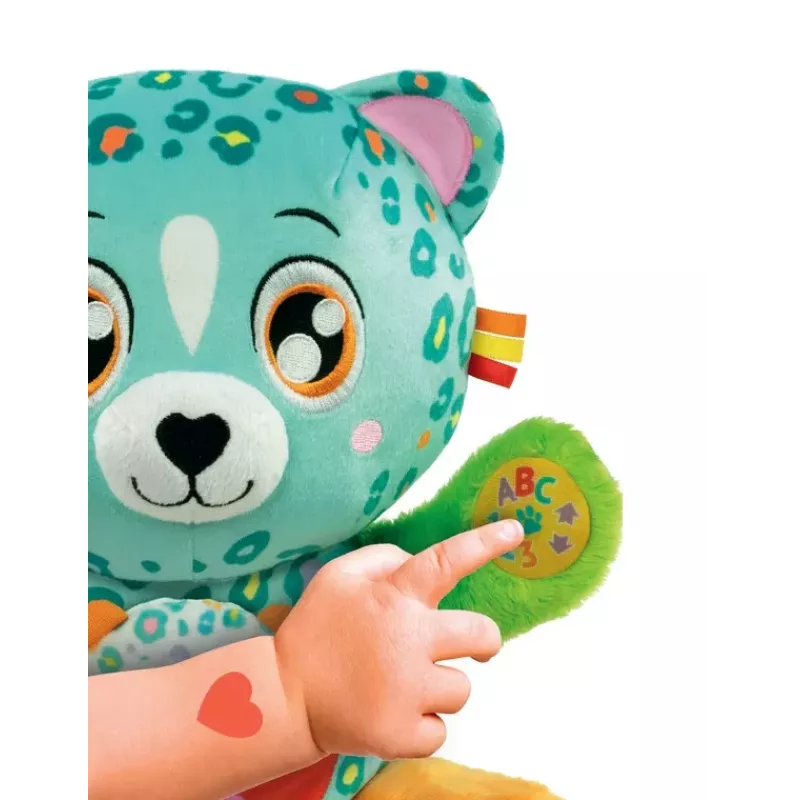 Peluche Interactivo Sweet Leopards Mamá Cariñosa Chita Idioma Polaco Clementoni 50935