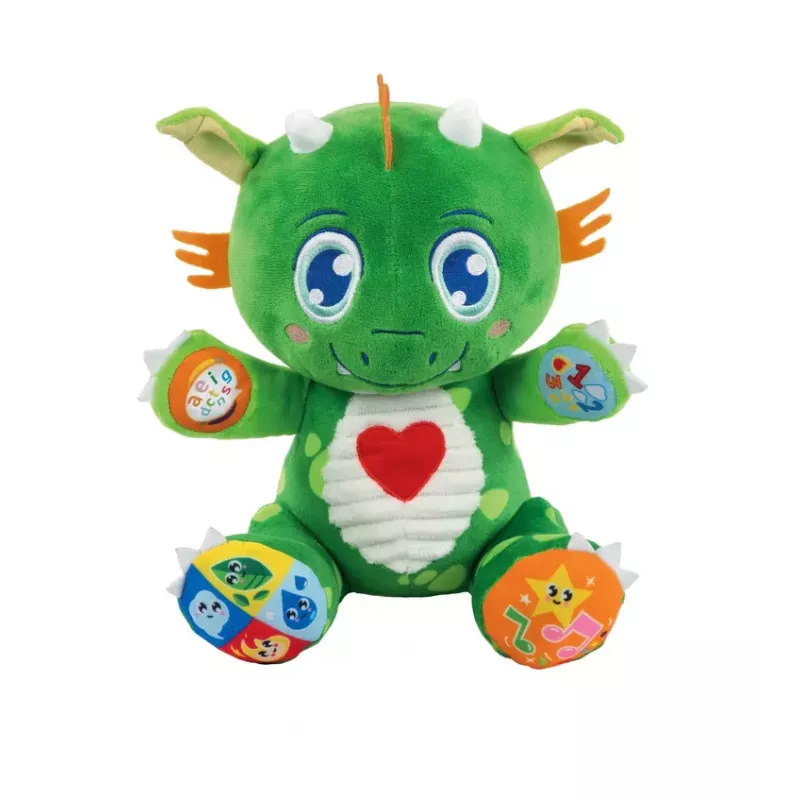 Clementoni Baby Dragón Amigable Juguete Educativo Interactivo - Idioma Polaco - 50938