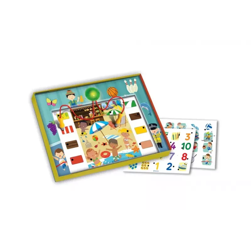Clementoni Quiz Junior Interactivo Juego de Aprendizaje Idioma Polaco 50941