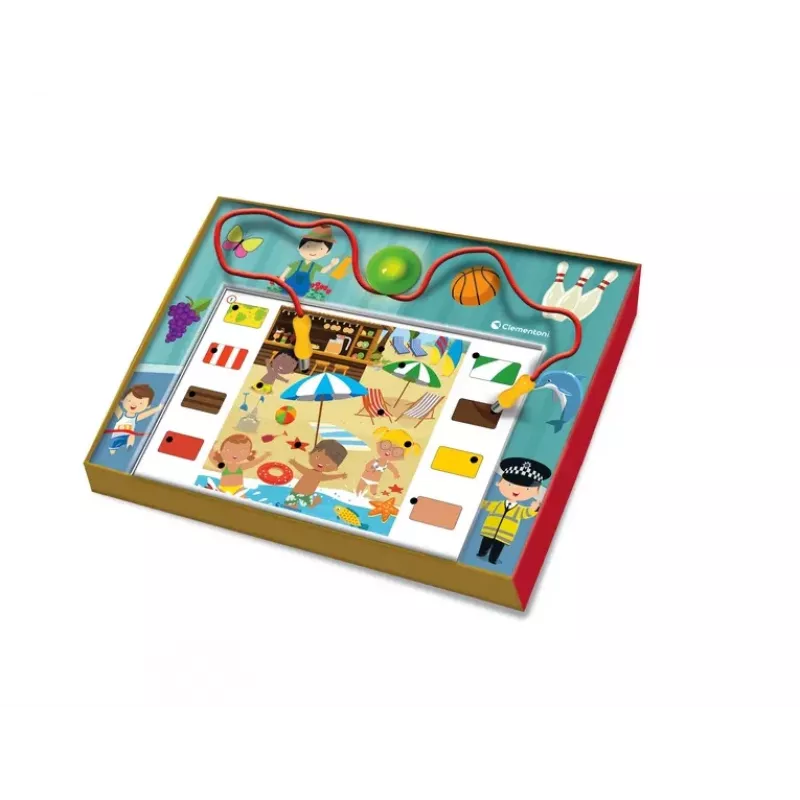 Clementoni Quiz Junior Interactivo Juego de Aprendizaje Idioma Polaco 50941