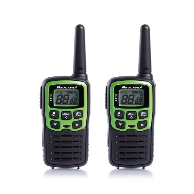 Midland XT30 2x PMR446 walkie-talkies set verde