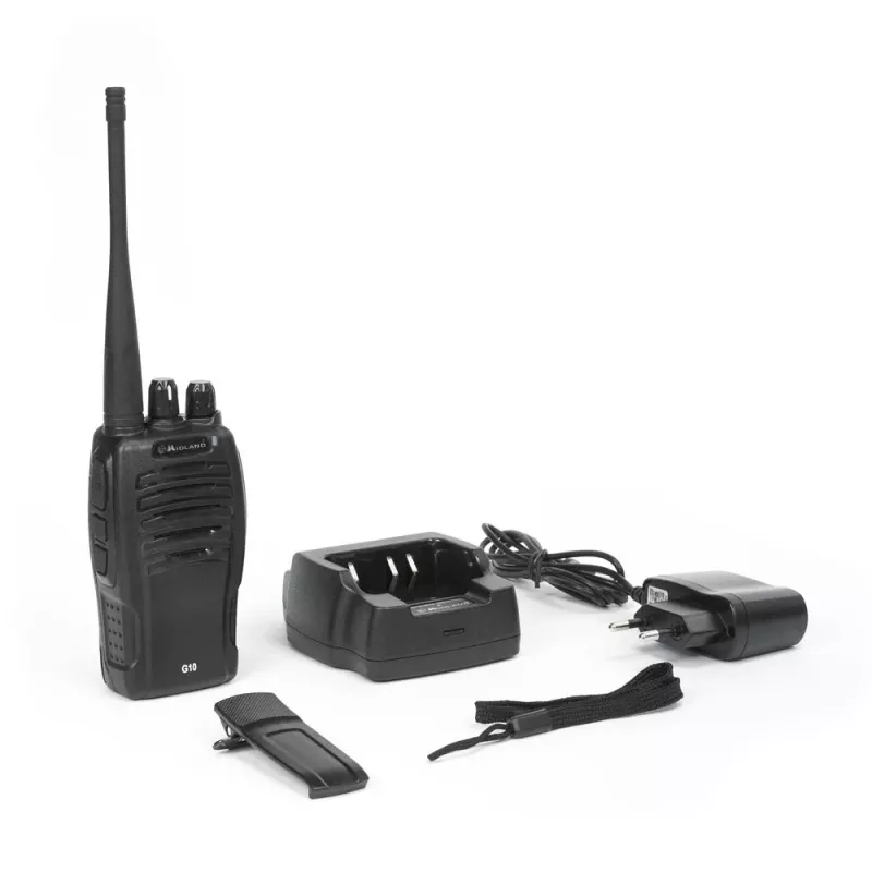 Midland G10 Pro PMR446 walkie-talkie, unidad individual