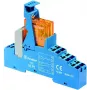 Finder FIN 48.P5.7 24V - Relé de acoplamiento - Push-In 2 conmutadores 24 V DC