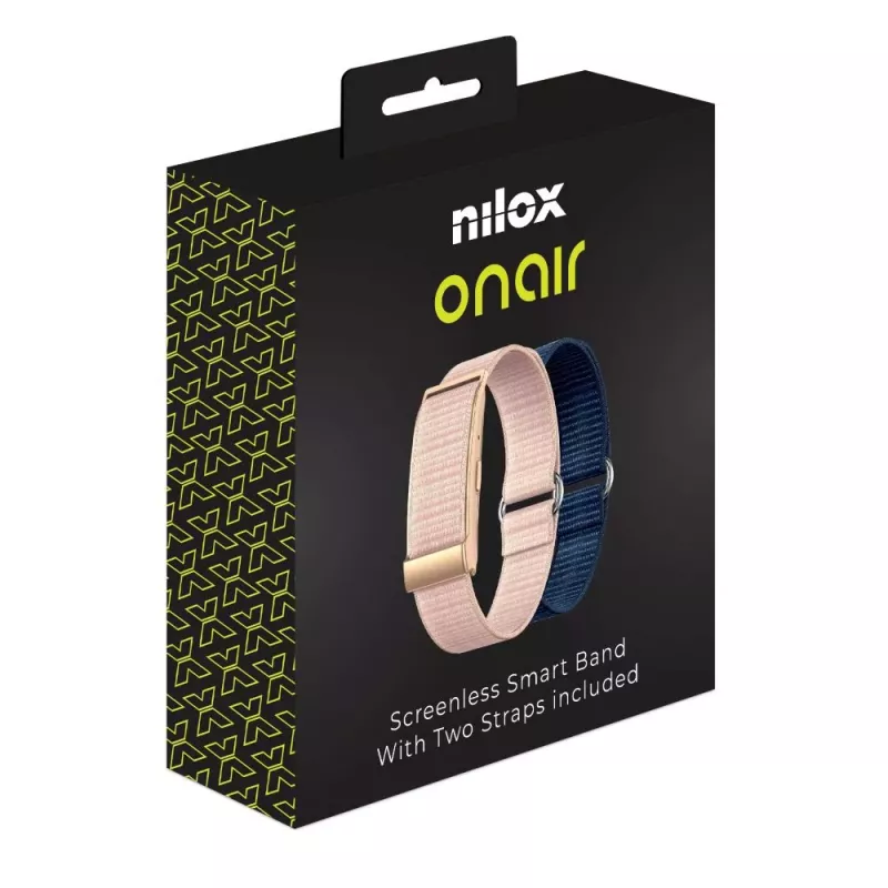 Nilox ONAIR pulsera sin pantalla rosa/azul