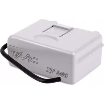 FAAC XF 868 Módulo receptor de radio 787832 para E045S/E145/E024S/E124/391E/E720/E721/E600/E700/E1000