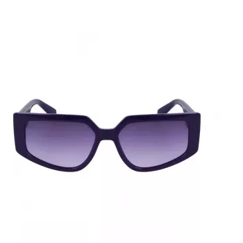 LIU JO Gafas de sol de mujer LJ801S-510 - Montura negra, lentes gris degradado, 55/15/140 mm