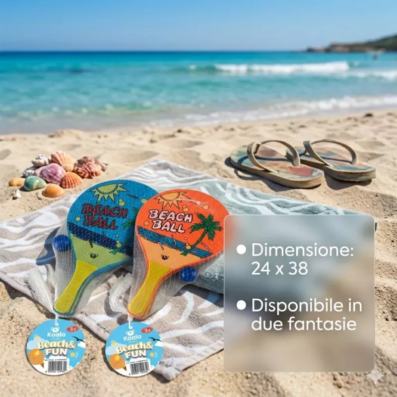 Koala Games G2470 Set de palas de playa con pelota