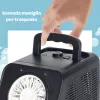 Koala Games G2500 Máquina de pompas de jabón - azul/verde, a pilas, alta potencia de emisión de pompas