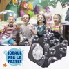 Koala Games G2500 Máquina de pompas de jabón - azul/verde, a pilas, alta potencia de emisión de pompas