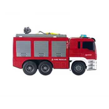 Koala Games G2594 Coche de bomberos de juguete, fricción, con luz y sonido