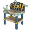 Koala Games G2595 Banco de trabajo de madera con accesorios
