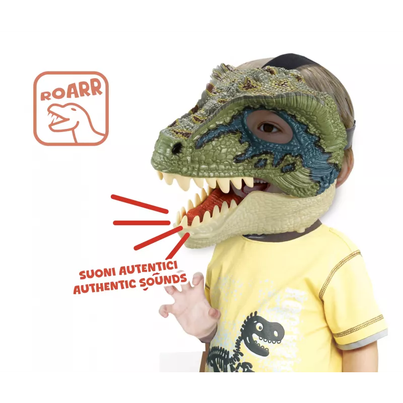 Koala Games G2604 Máscara Jurassic (color aleatorio)
