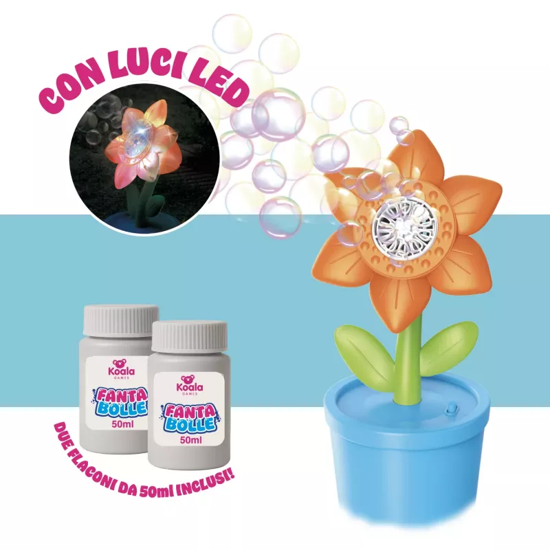 Koala Games G2659 Pompero con forma de flor (color aleatorio)