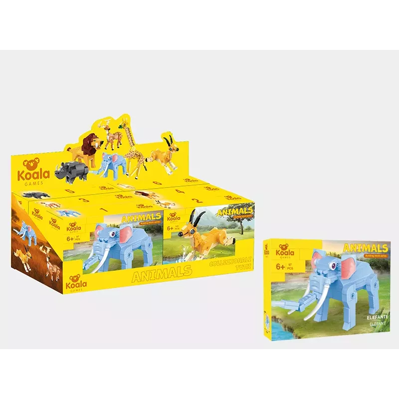 Koala Games G2667 Bloques de animales (aleatorio)