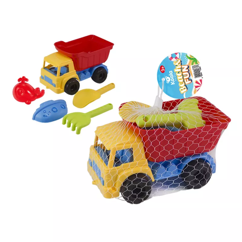Koala Games G2669 Set de playa con camión volquete y accesorios