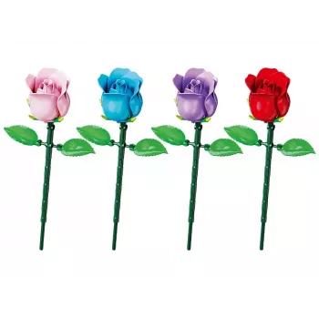 Koala Games G2671 Bloques de rosas de construcción (color aleatorio)