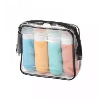 Beper C302AAC010 Set de botellas de viaje de silicona