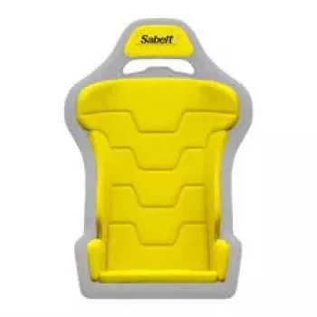 Sabelt SRS-1 Pads Kit set de almohadillas de repuesto 20 mm espuma amarillo racing