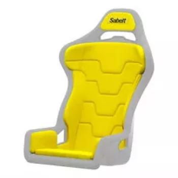 Sabelt SRS-1 Pads Kit set de almohadillas de repuesto 20 mm espuma amarillo racing