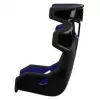 SABELT SIM RACING SRX-1 asiento de sim racing, carcasa de fibra de vidrio, acolchado - azul rey