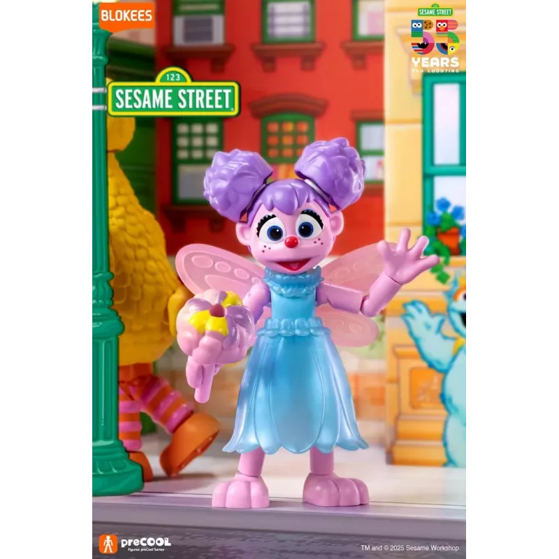 Blokees Sesame Street Figures preCOOL S2 - Figura coleccionable Abby Cadabby