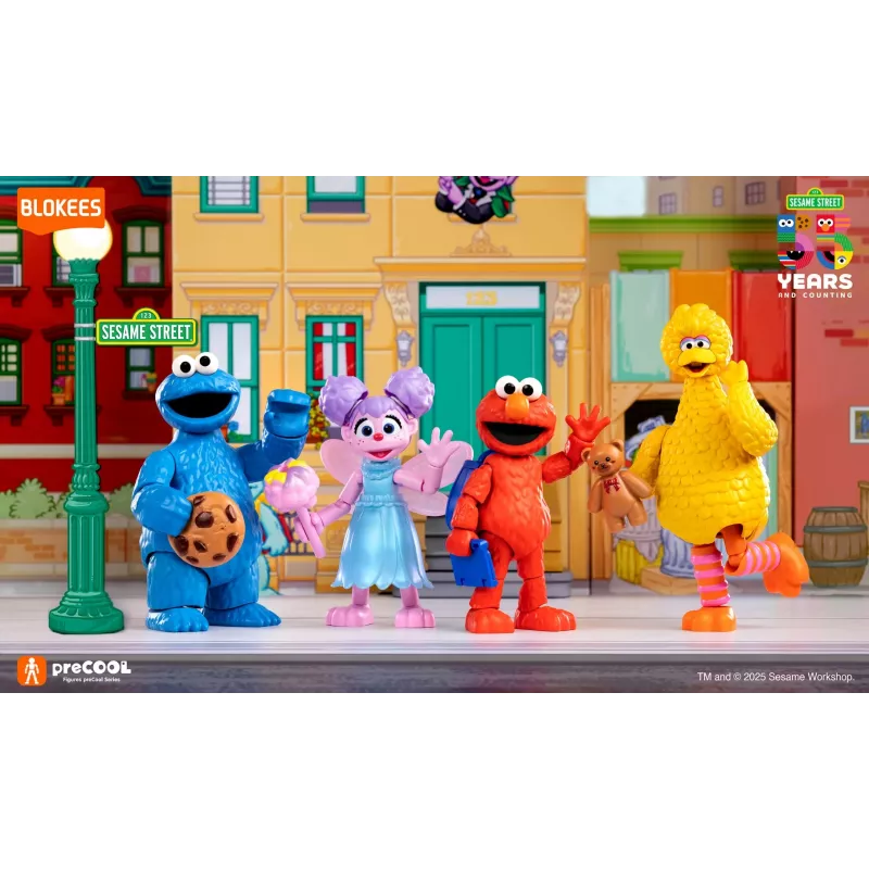 Blokees Sesame Street Figures preCOOL S2 - Figura coleccionable Abby Cadabby