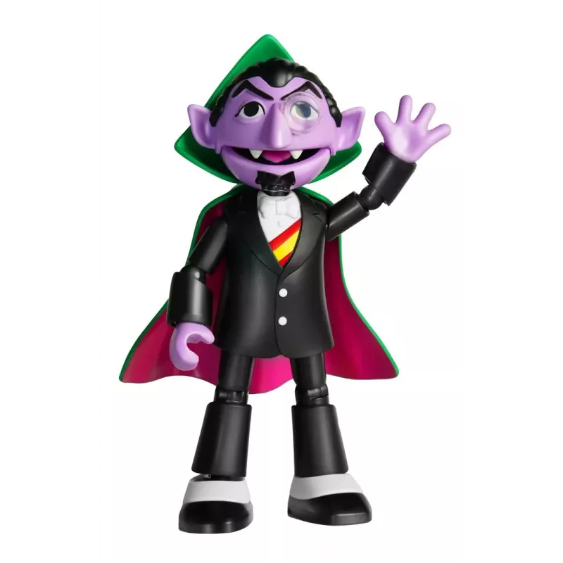 BLOKEES SESAME STREET FIGURES preCOOL S1 - Figura coleccionable de construcción COUNT VON COUNT