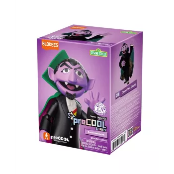 BLOKEES SESAME STREET FIGURES preCOOL S1 - Figura coleccionable de construcción COUNT VON COUNT