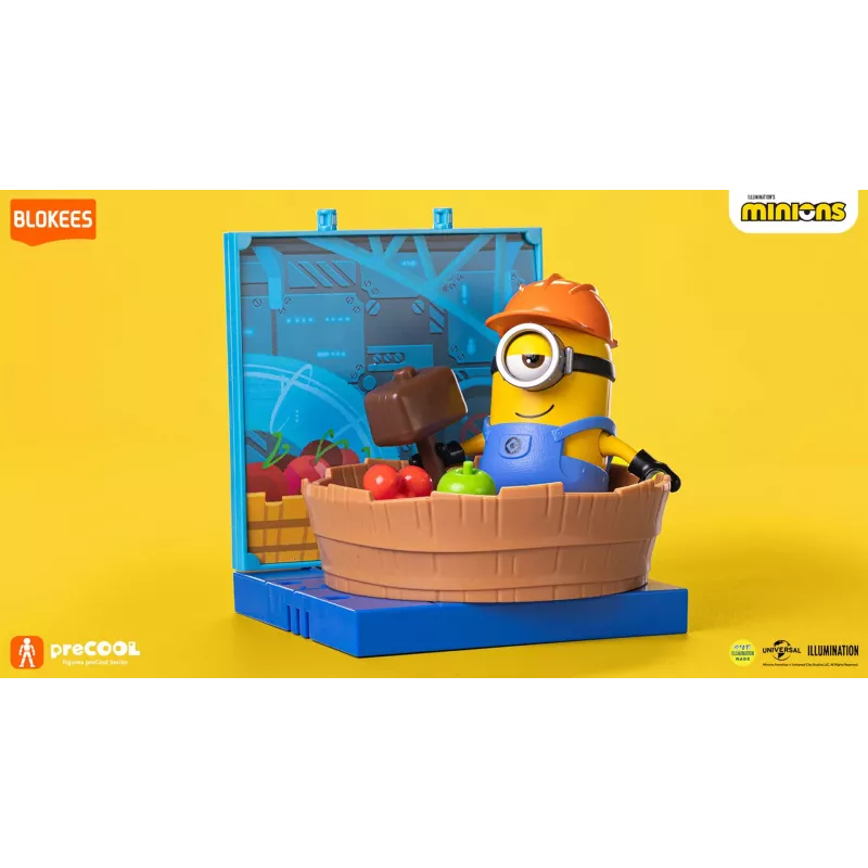 BLOKEES MINIONS preCOOL S1 - Figura coleccionable de construcción STUART THE JELLY MAKER