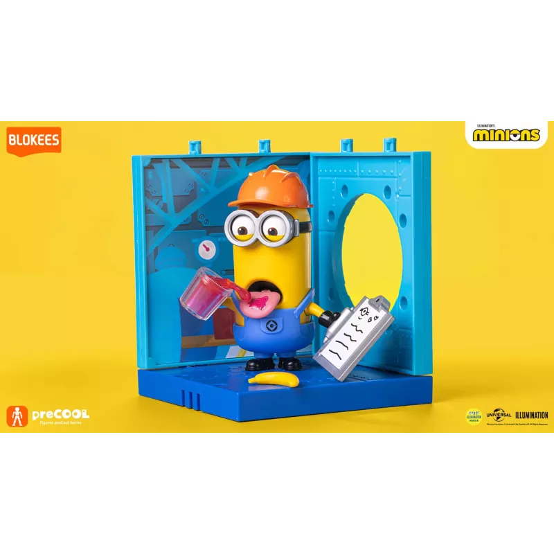 BLOKEES MINIONS preCOOL S1 - Figura de bloques KEVIN THE JELLY TASTER