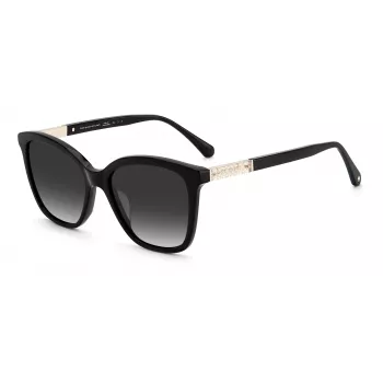 Kate Spade Reena/S 807 gafas de sol de mujer - montura negra, lentes grises - 53/18/140 mm