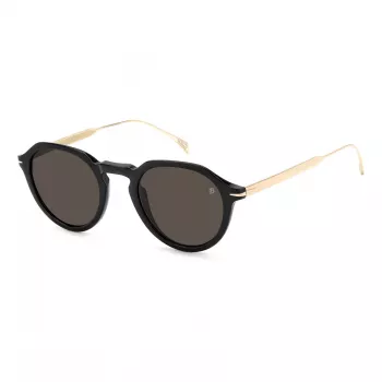 DAVID BECKHAM DB-1098-S-2M2 Gafas de sol hombre, cuadradas, Havana Marrón, 49 mm