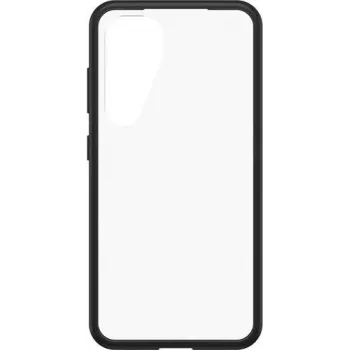 OtterBox React Series Funda para Samsung Galaxy S24, Black Crystal