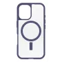 OtterBox React funda MagSafe para Apple iPhone 16 Space Cadet Clear/Purple (77-96247)