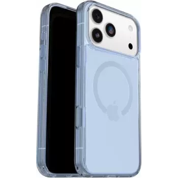 OtterBox Symmetry Series Clear Funda MagSafe para iPhone 17 Pro Max - azul