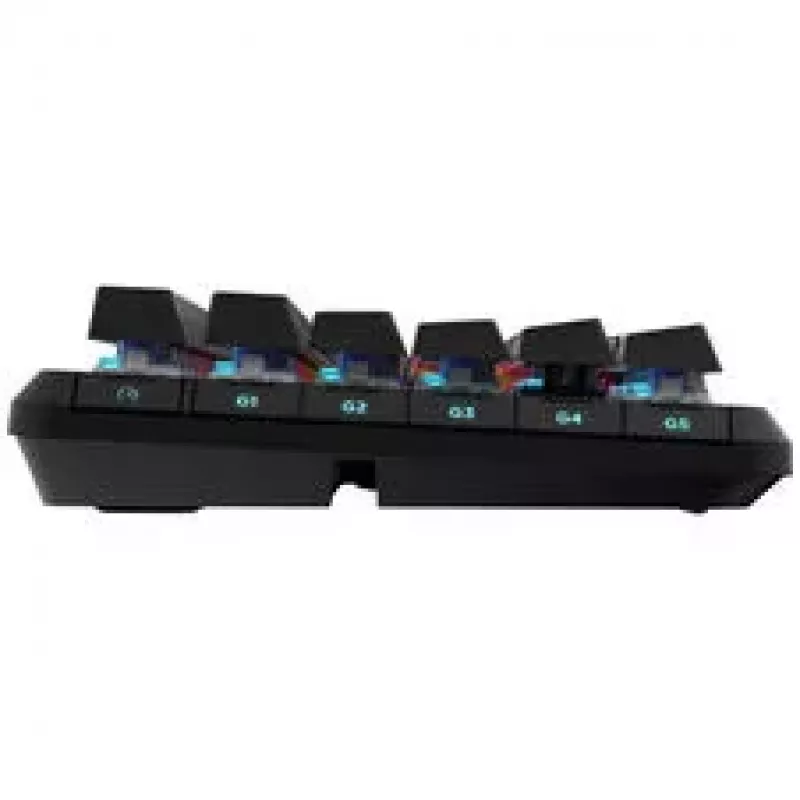 Corsair Vanguard 96 teclado gaming inalámbrico, mecánico, RGB, pantalla LCD, distribución DE - negro