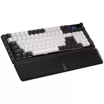 Corsair VANGUARD 96 teclado gaming, mecánico, RGB, 8000 Hz - switches MLX Plasma, ISO (DE), negro/blanco