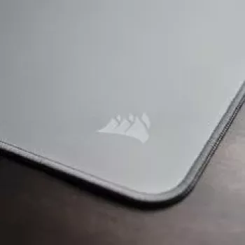 CORSAIR MM Alfombrilla de ratón gaming, superficie de tela, bordes antideshilachados - gris, L