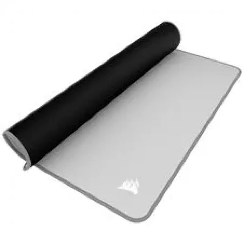 CORSAIR MM Alfombrilla de ratón gaming, superficie de tela, bordes antideshilachados - gris, L