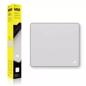 CORSAIR MM Alfombrilla de ratón gaming, superficie de tela, bordes antideshilachados - gris, L