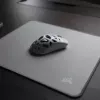 CORSAIR MM300 PRO Alfombrilla de ratón gaming, superficie de tejido micro-weave, bordes antideshilachados - gris, mediana