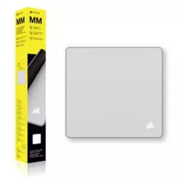 CORSAIR MM300 PRO Alfombrilla de ratón gaming, superficie de tejido micro-weave, bordes antideshilachados - gris, mediana